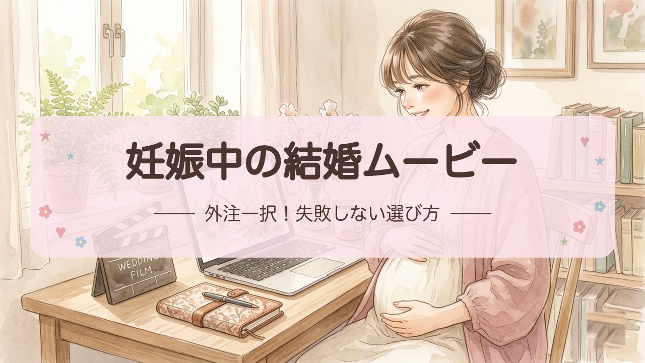 妊娠中の結婚ムービーは外注一択!失敗しない選び方と依頼タイミングを経験者が解説