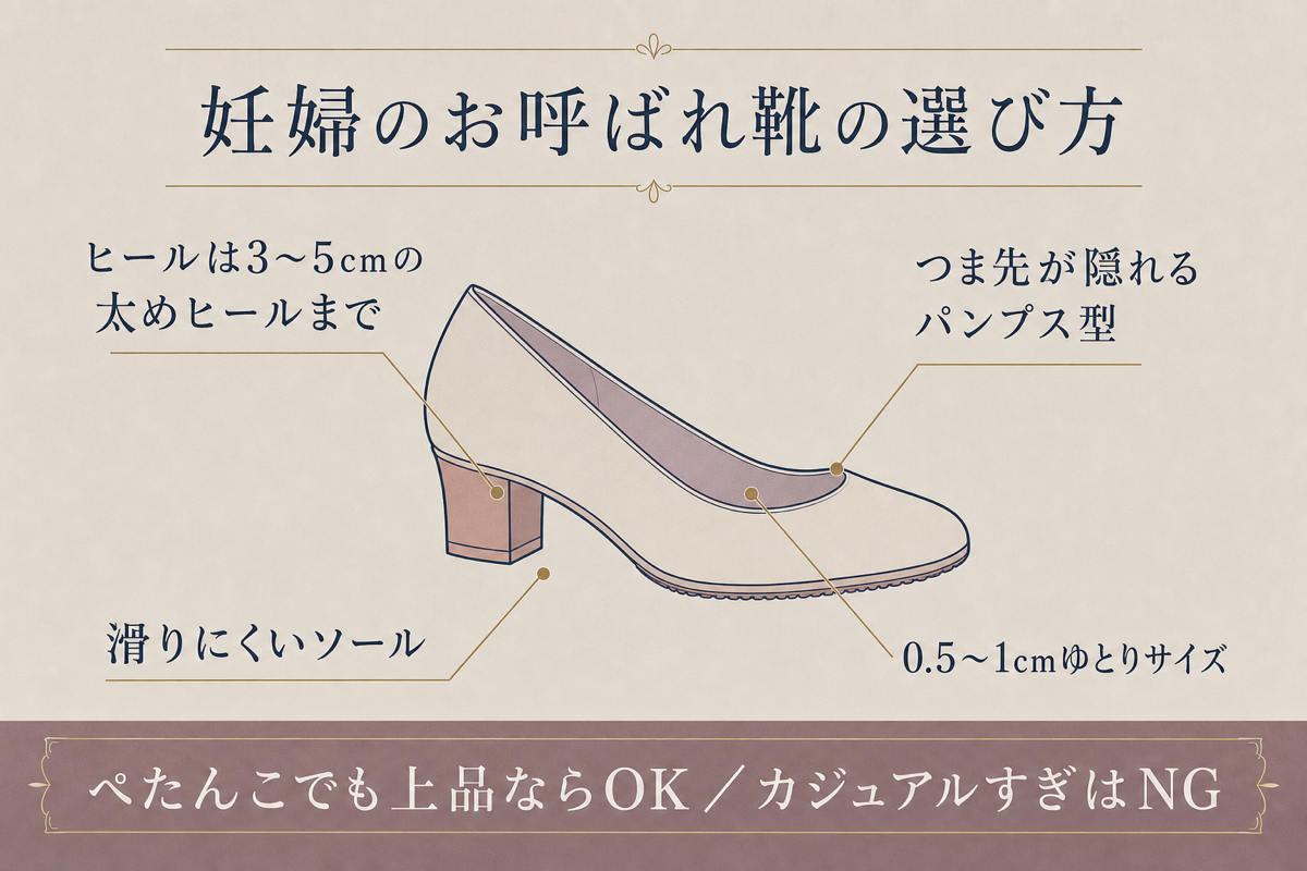 「靴」マナーの図解
